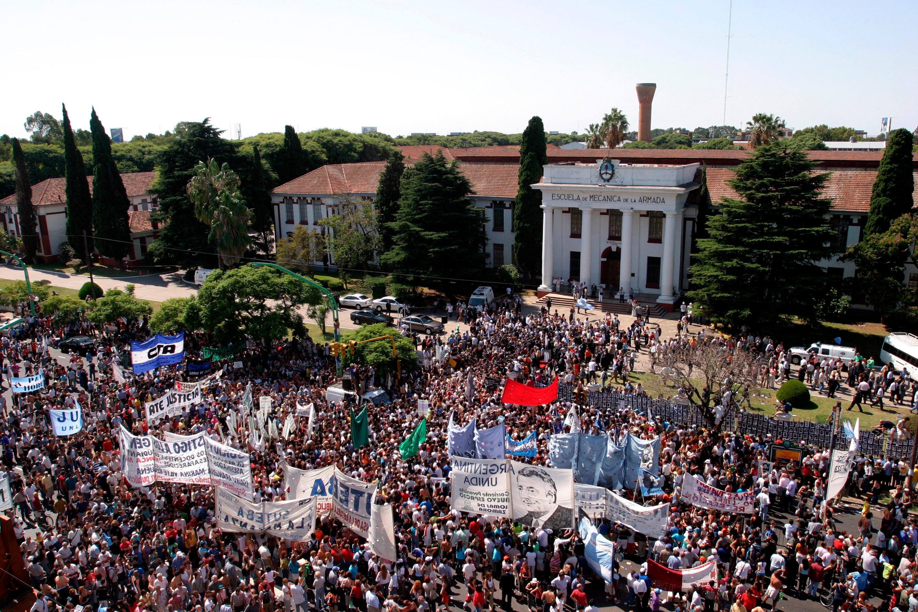 La Esma abrió debates sobre lo que debía ser un espacio de memoria. 