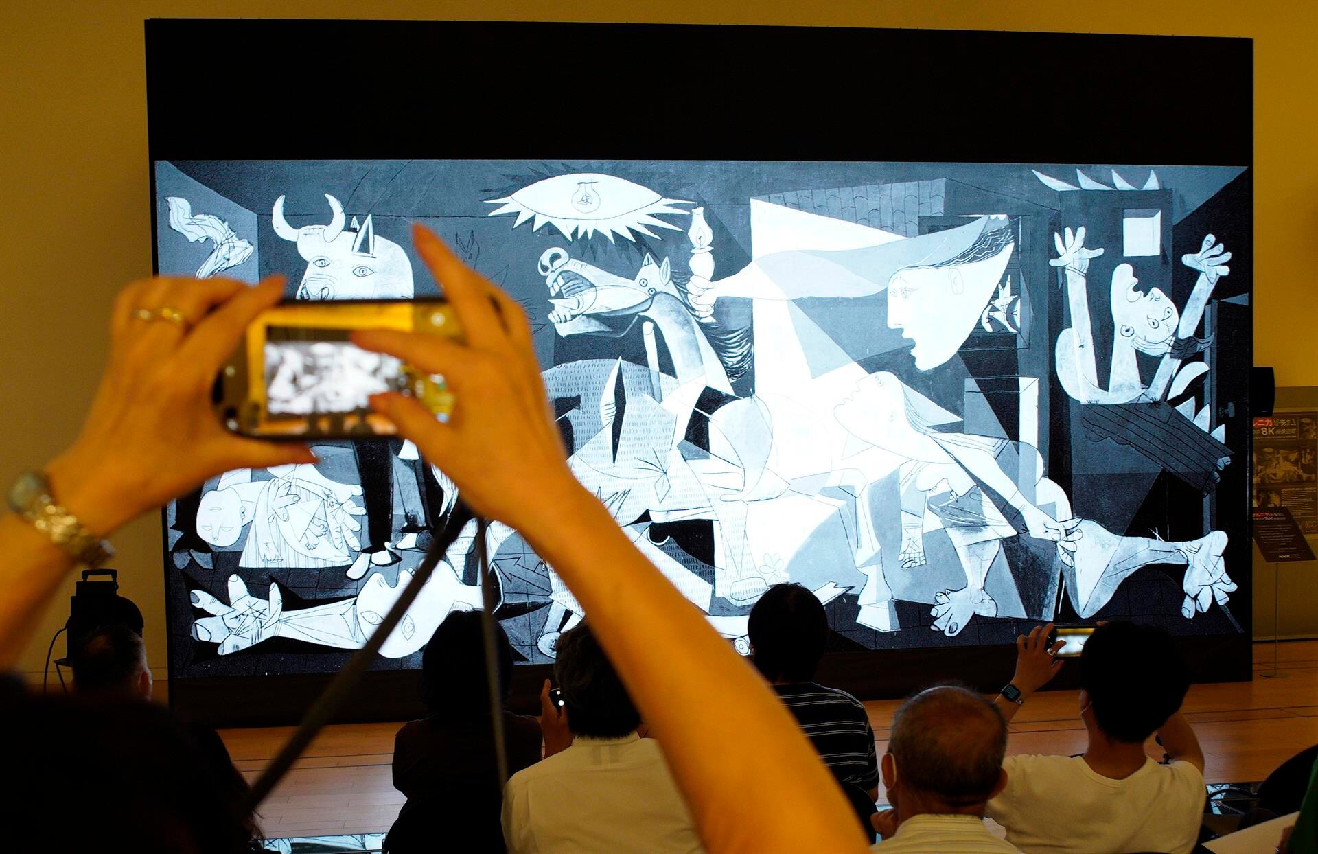 La muestra podrá visitarse hasta el 28 de agosto en el Centro de Intercomunicación NTT. Foto: EFE.