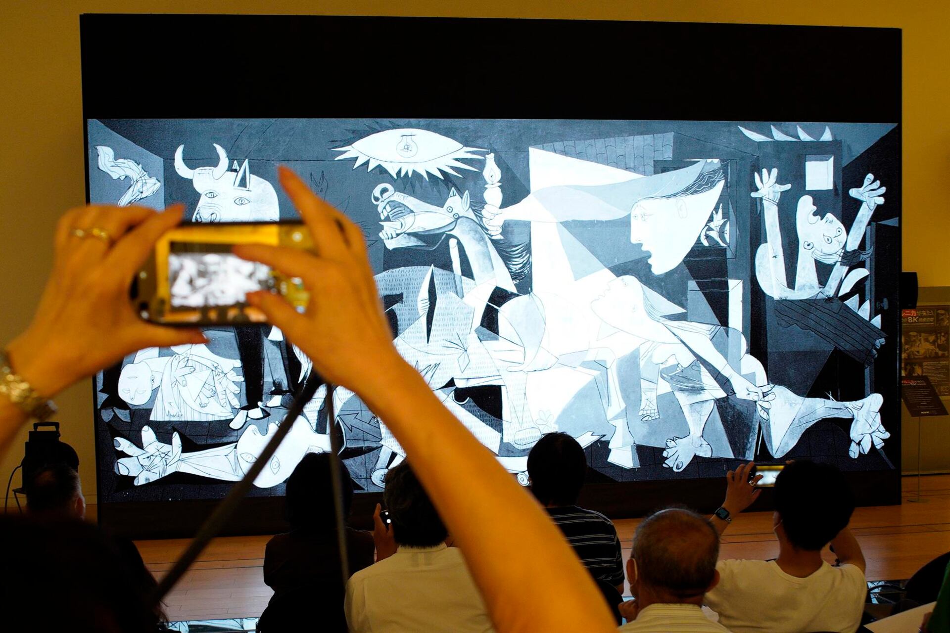 La muestra podrá visitarse hasta el 28 de agosto en el Centro de Intercomunicación NTT. Foto: EFE.