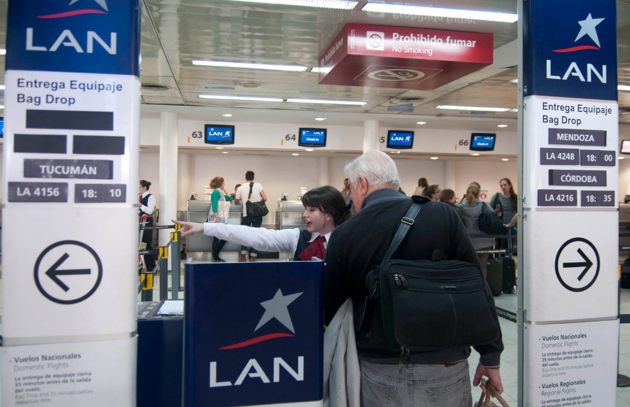 Latam tenía entre 4 y 5 vuelos diarios a la provincia de Córdoba. 