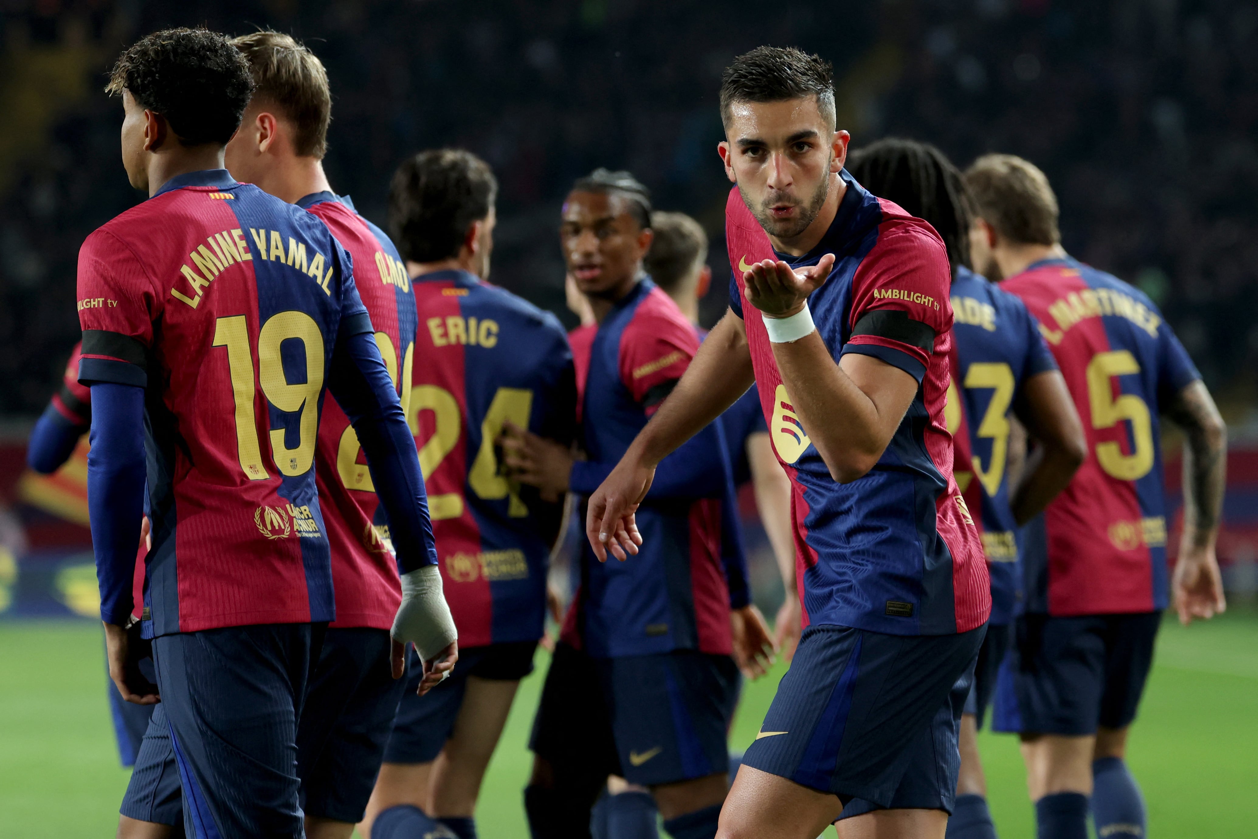 Ferran Torres abrió la cuenta para el conjunto culé