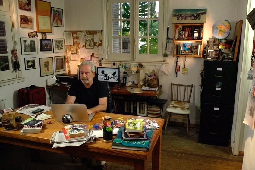 Joe Goldman, guionista del documental de Mariano Mucci.