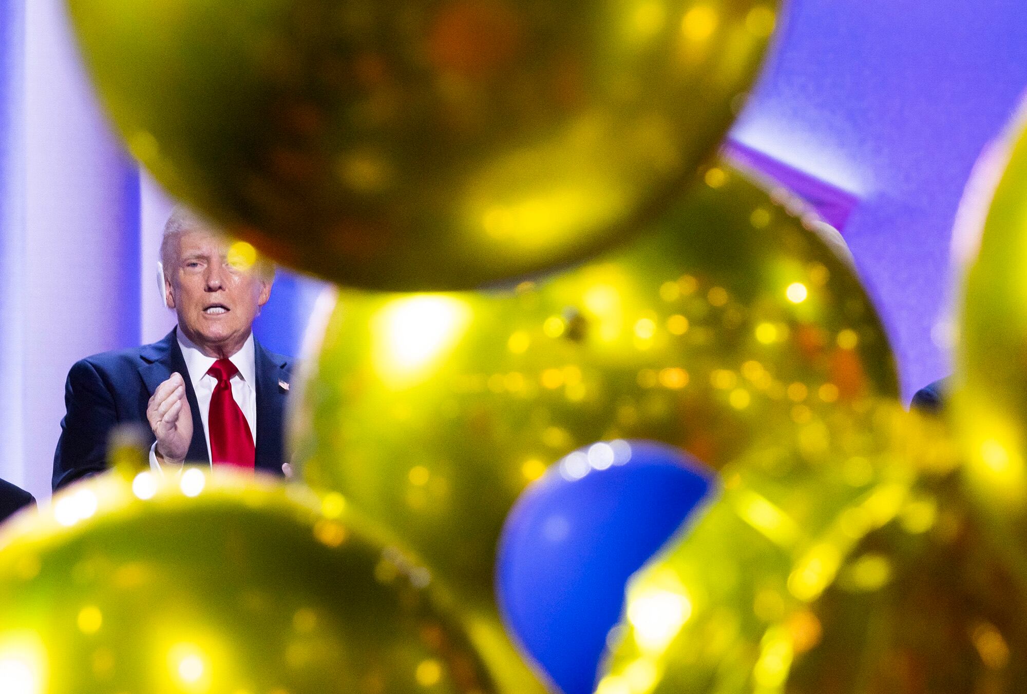 Trump dijo que va a cerrar la frontera en su discurso ante la convecion del partido Republicano.