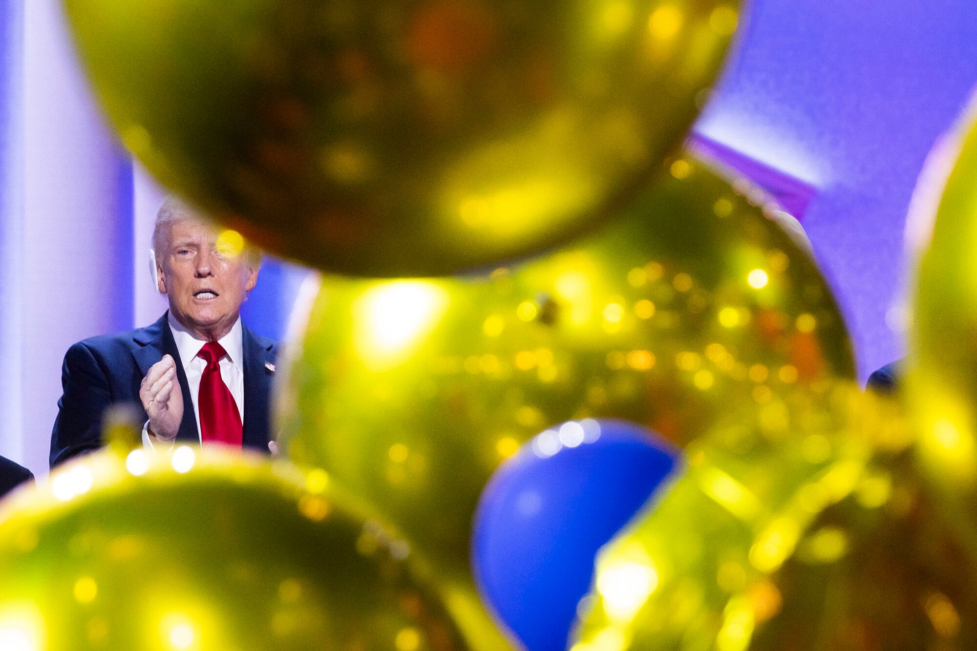 Trump dijo que va a cerrar la frontera en su discurso ante la convecion del partido Republicano.