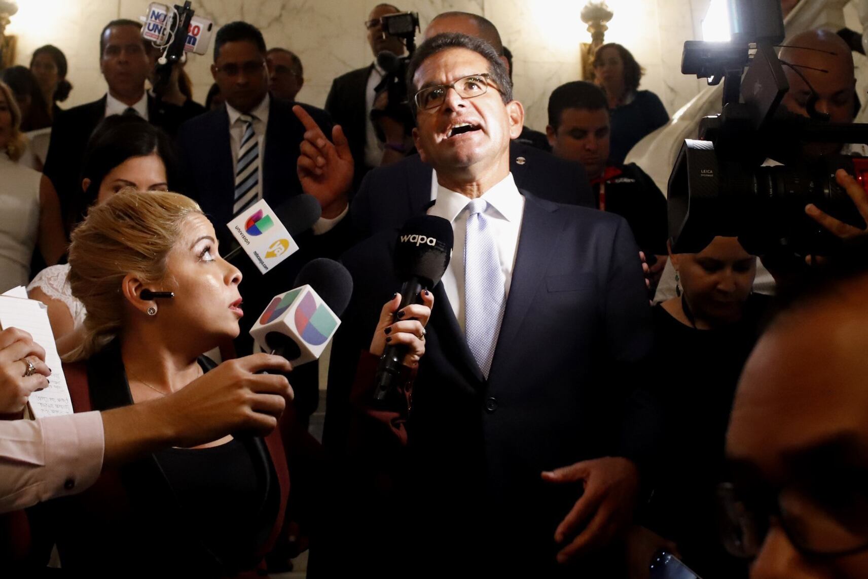 El nuevo gobernador del estado asociado de Puerto Rico, Pedro Perluisi.