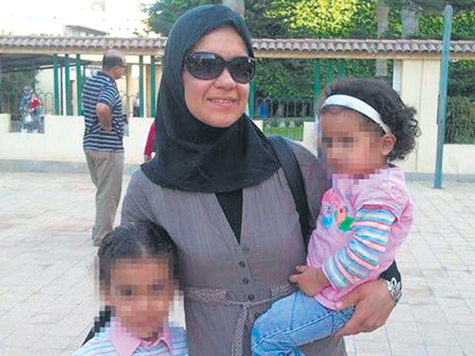 La misionera Carolina Pavón se casó en Argentina con Mahmoud Tarfa.