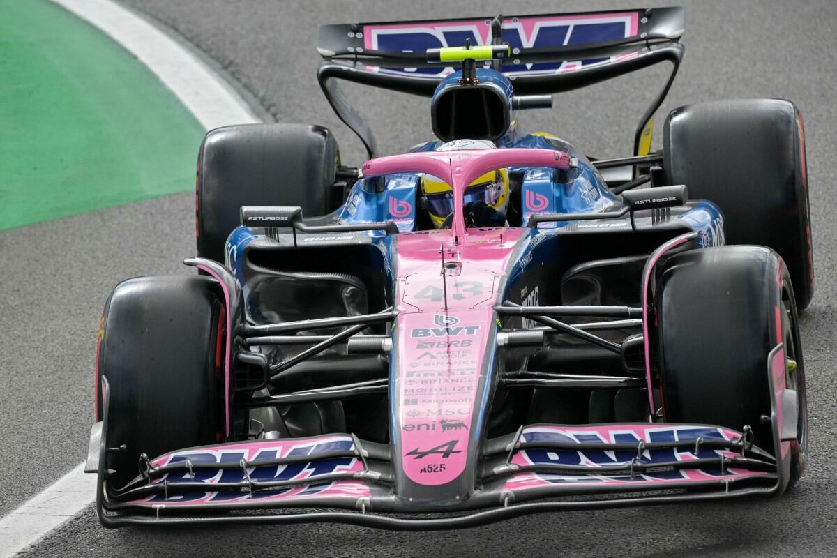 Colapinto con su Alpine