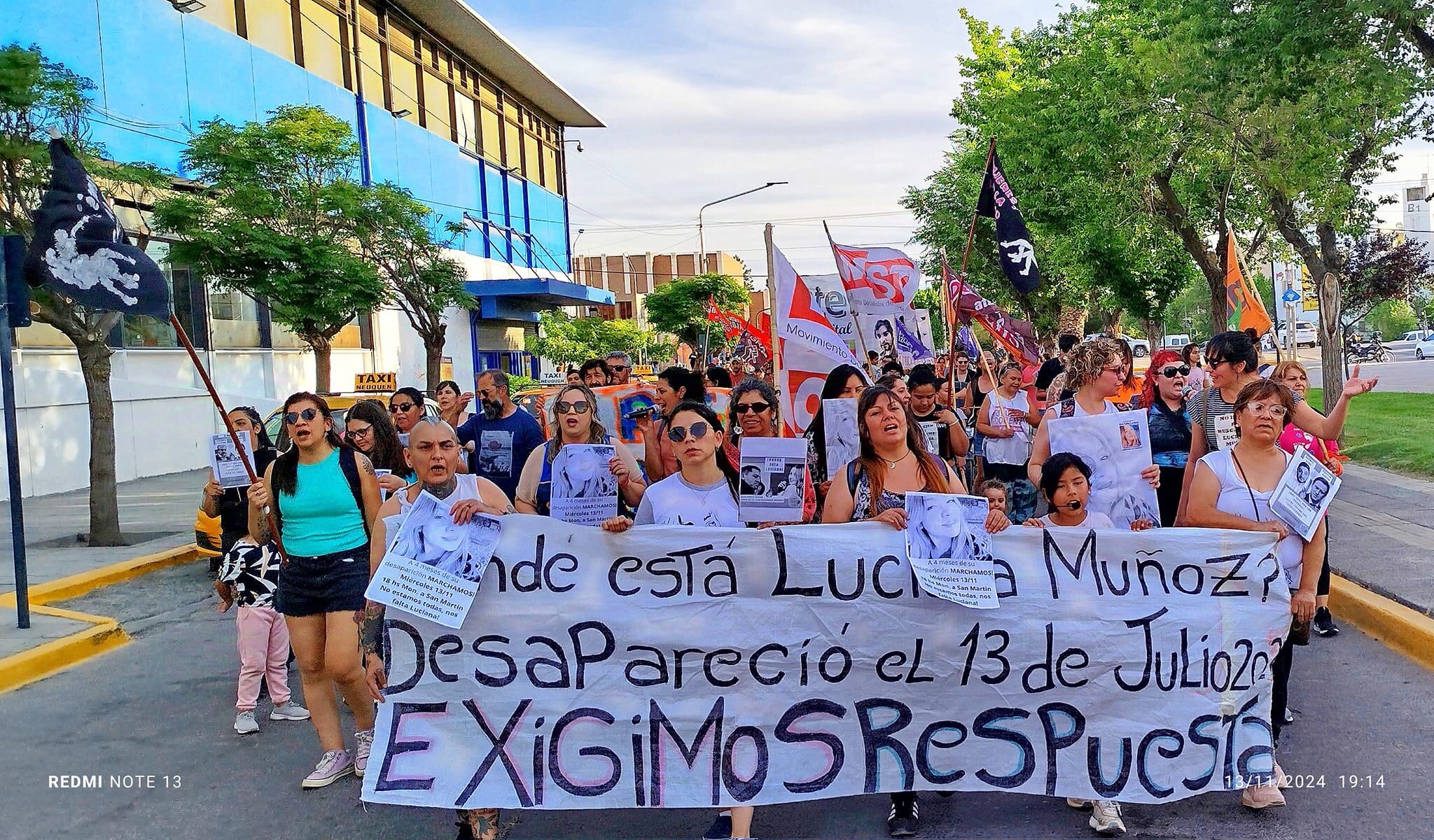 La familia de Luciana responsabiliza a la Justicia y al gobierno provincial por la  investigación estancada