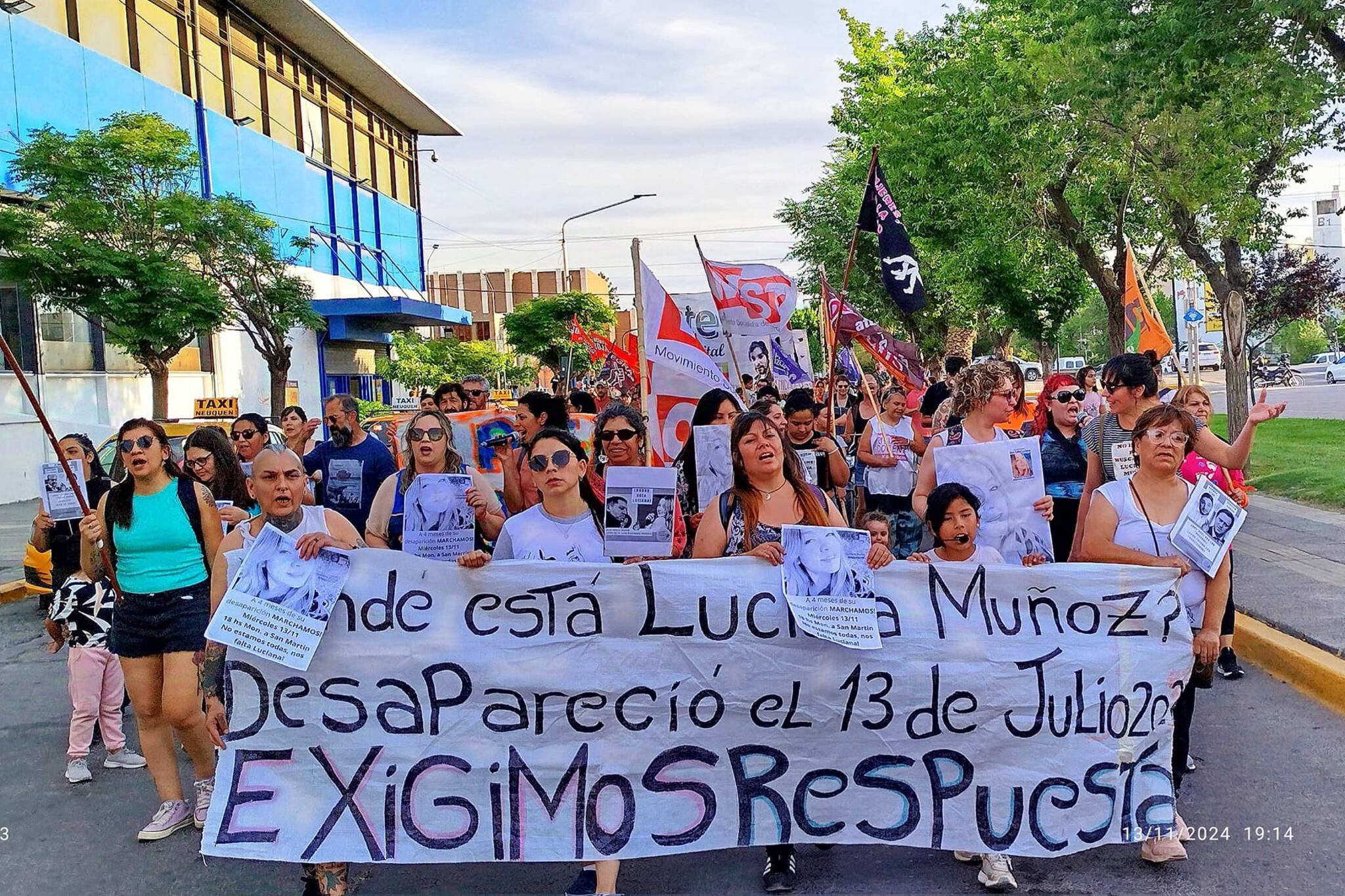 La familia de Luciana responsabiliza a la Justicia y al gobierno provincial por la investigación estancada