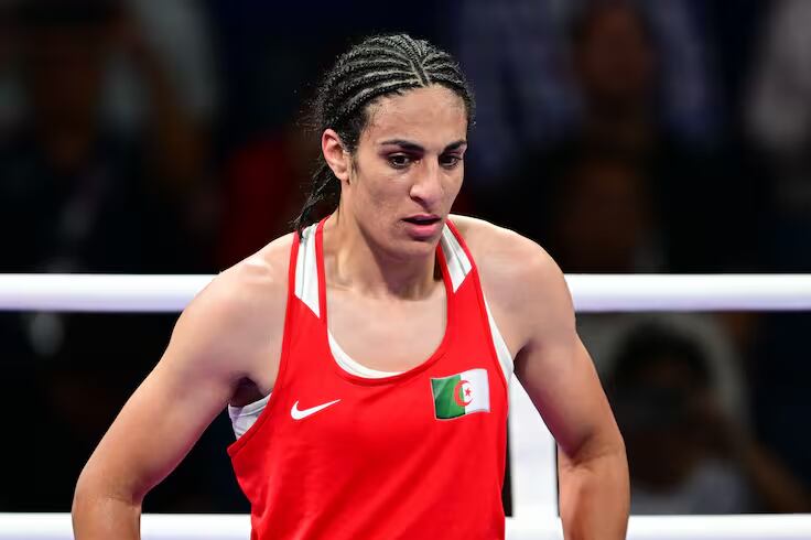 La boxeadora argelina Imane Khelif, medalla de oro en los Juegos Olímpicos de París 2024.