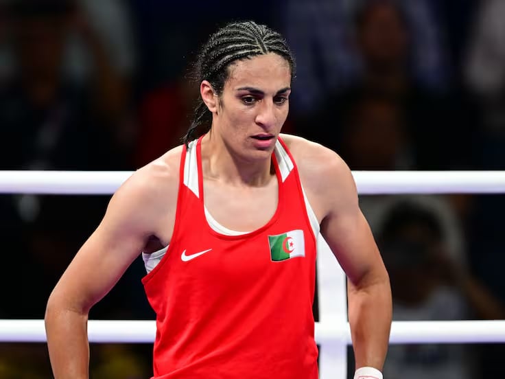La boxeadora argelina Imane Khelif, medalla de oro en los Juegos Olímpicos de París 2024.