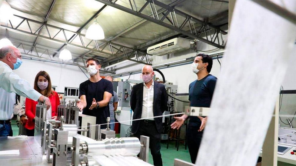 Abastecerá la demanda de las regiones donde aún no hay producción de barbijos. 