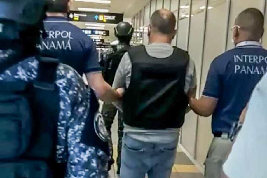 Aldo Eduardo Sánchez fue extraditado el  jueves desde Panamá.