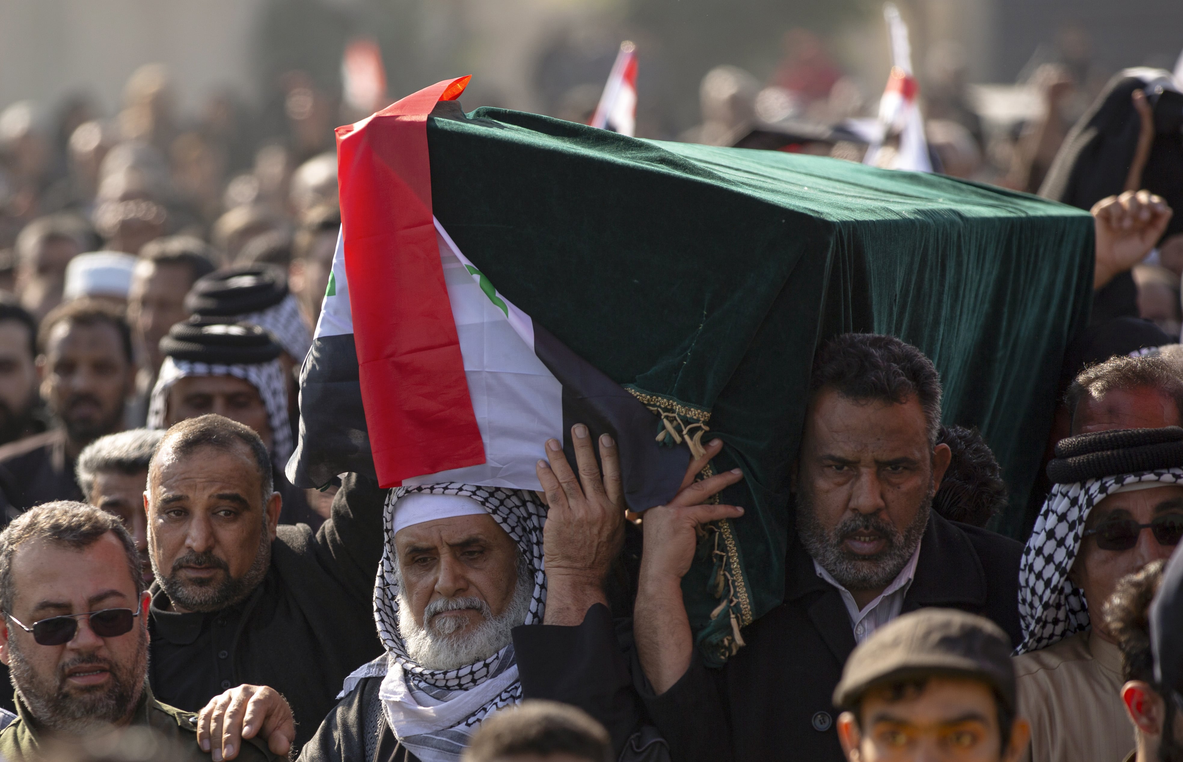El funeral de Qasem Soleimani.