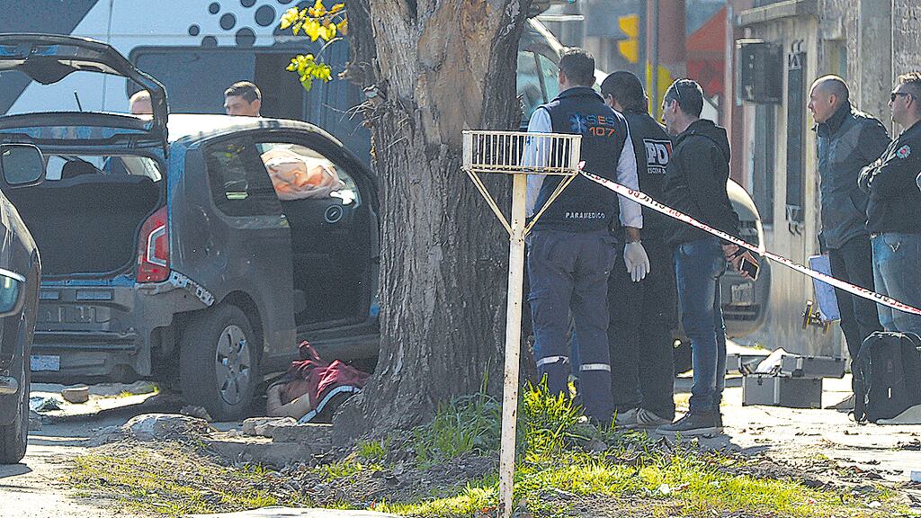 Emanuel Medina y David Campos fueron acribillados por balas policiales.