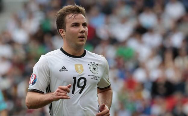Mario Götze, campeón mundial con Alemania en 2014 y autor del único gol de aquella final ante Argentina.