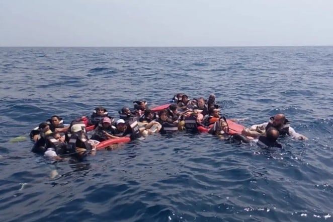 Tres argentinos sobrevivieron a un naufragio en el Caribe