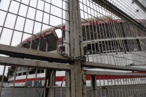 Puertas cerradas del Monumental