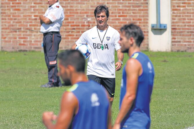 Guillermo trabajó de cara al último amistoso de una larga pretemporada.