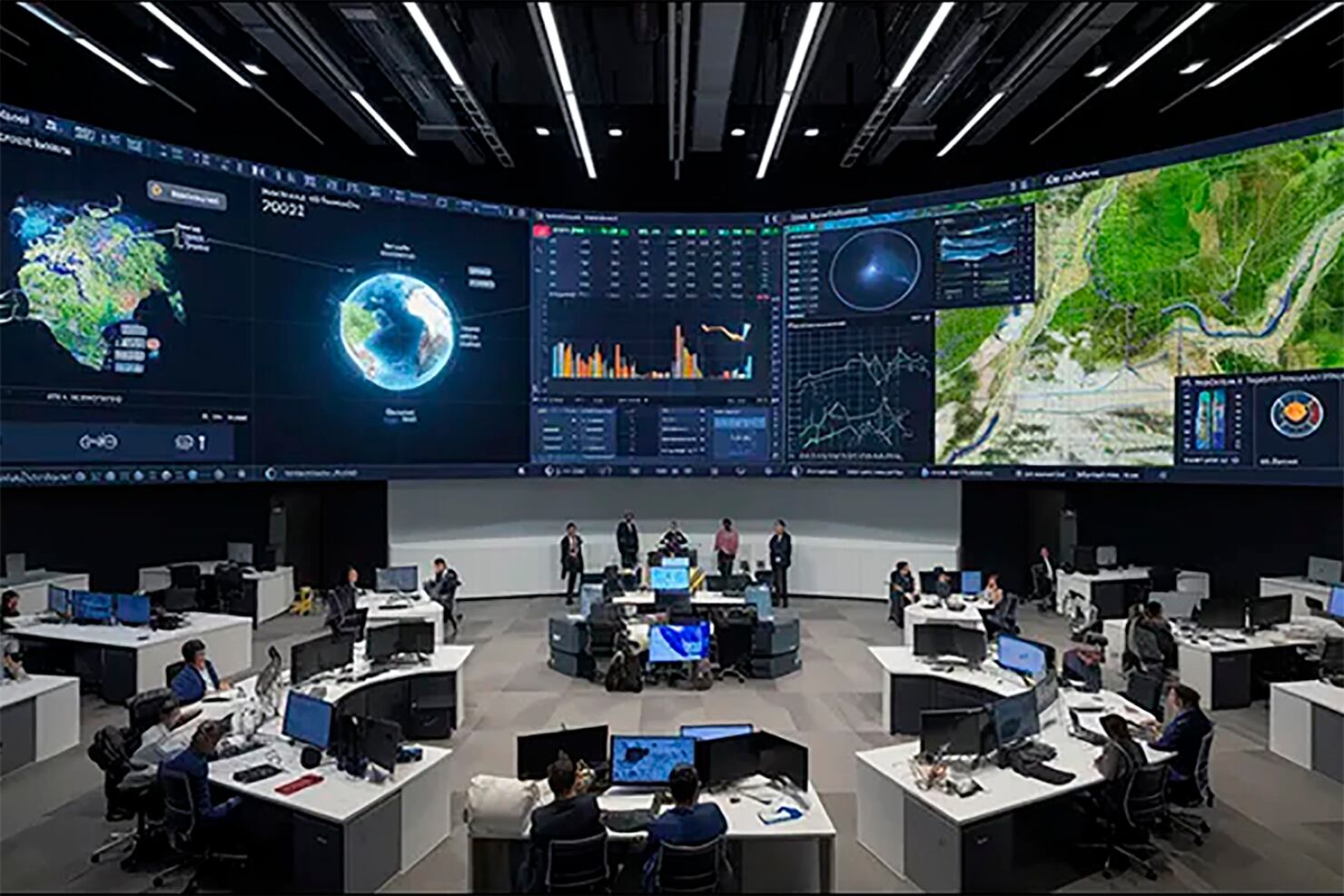 Las oficinas de Gencast, de Google.