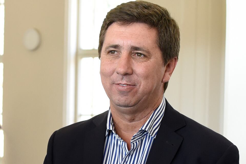 Rubén Pirola, (Las Colonias) uno de los históricos del Senado. 