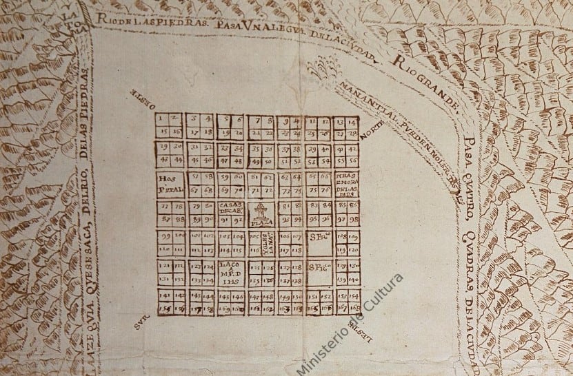 Plano de Nuestra Señora de Talavera de Madrid.