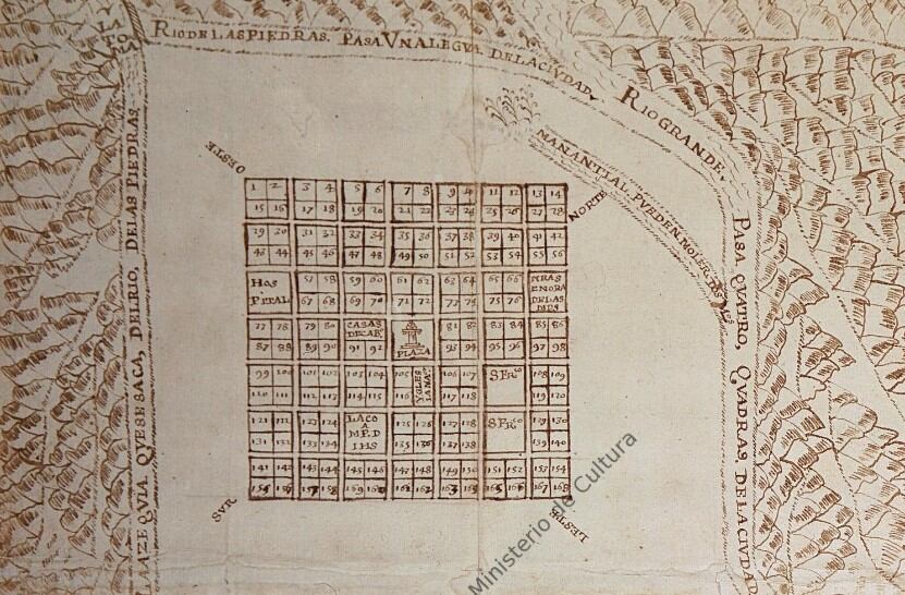 Plano de Nuestra Señora de Talavera de Madrid.