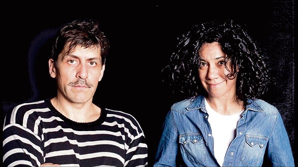 Biasotto y Acuña son co-creadores del grupo Krapp junto a otros bailarines, actores y músicos.