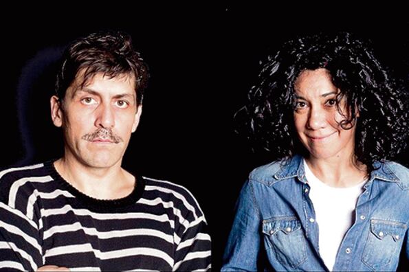 Biasotto y Acuña son co-creadores del grupo Krapp junto a otros bailarines, actores y músicos.