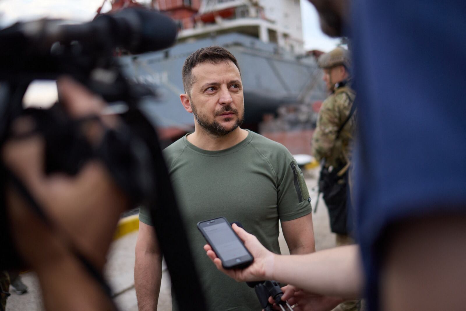 Volodimir Zelenski.