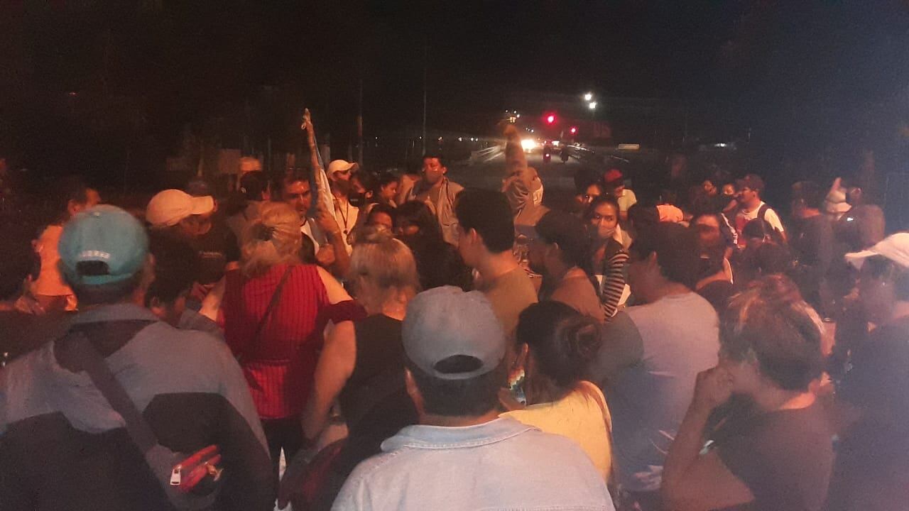 Represión en Salvador Mazza