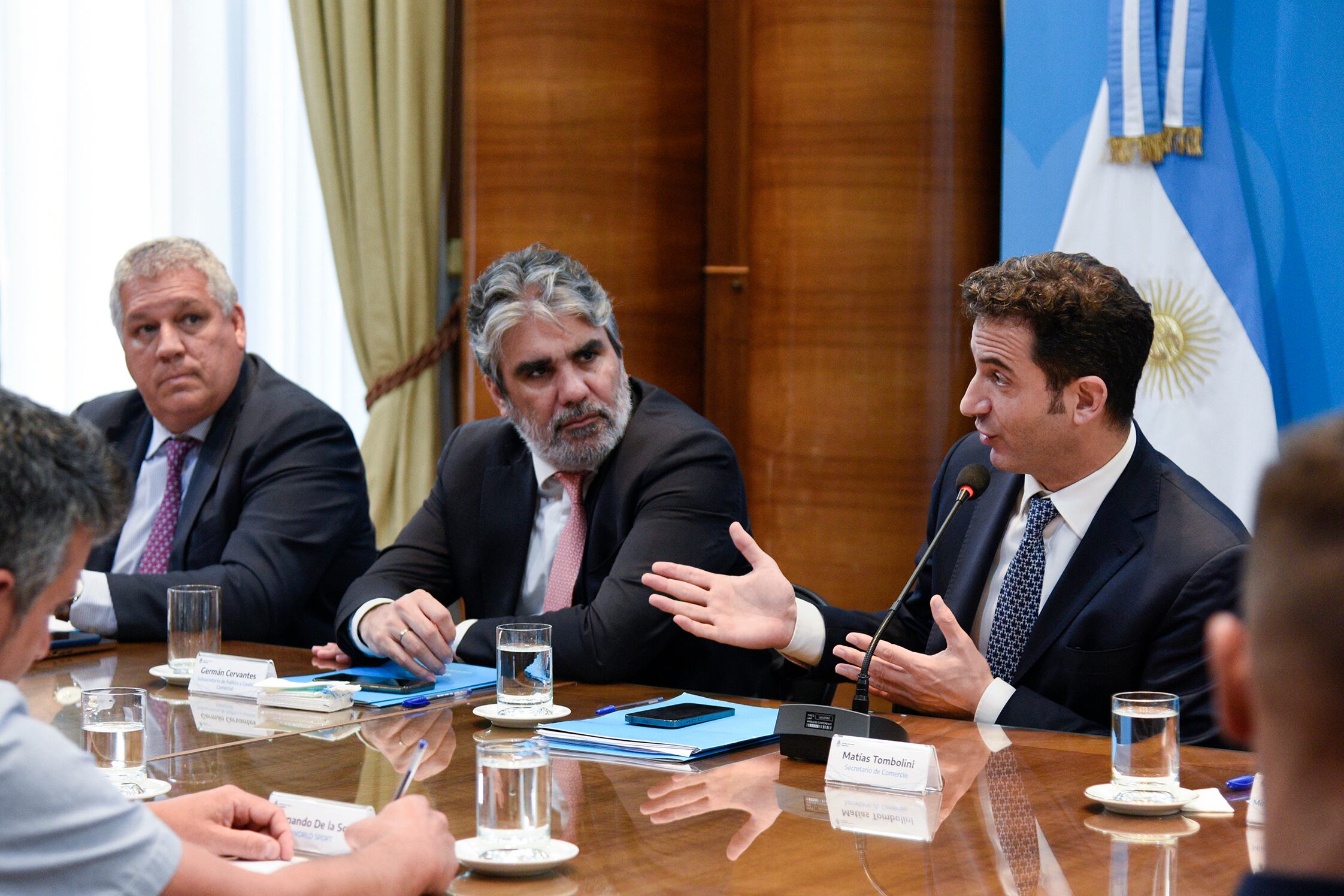 Matías Tombolini, secretario de Comercio