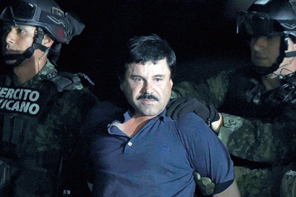 El Chapo fue extraditado a Estados Unidos el 19 de enero de 2017, donde está siendo juzgado.