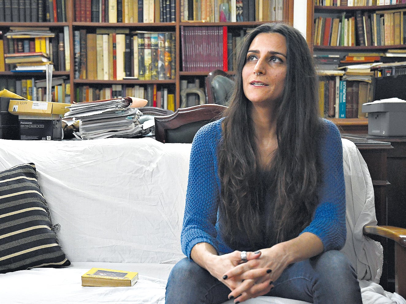 “Se escondían ejemplares de PáginaI12 en casa como parte de los temas de los que no se podía hablar”, cuenta Erika Lederer.