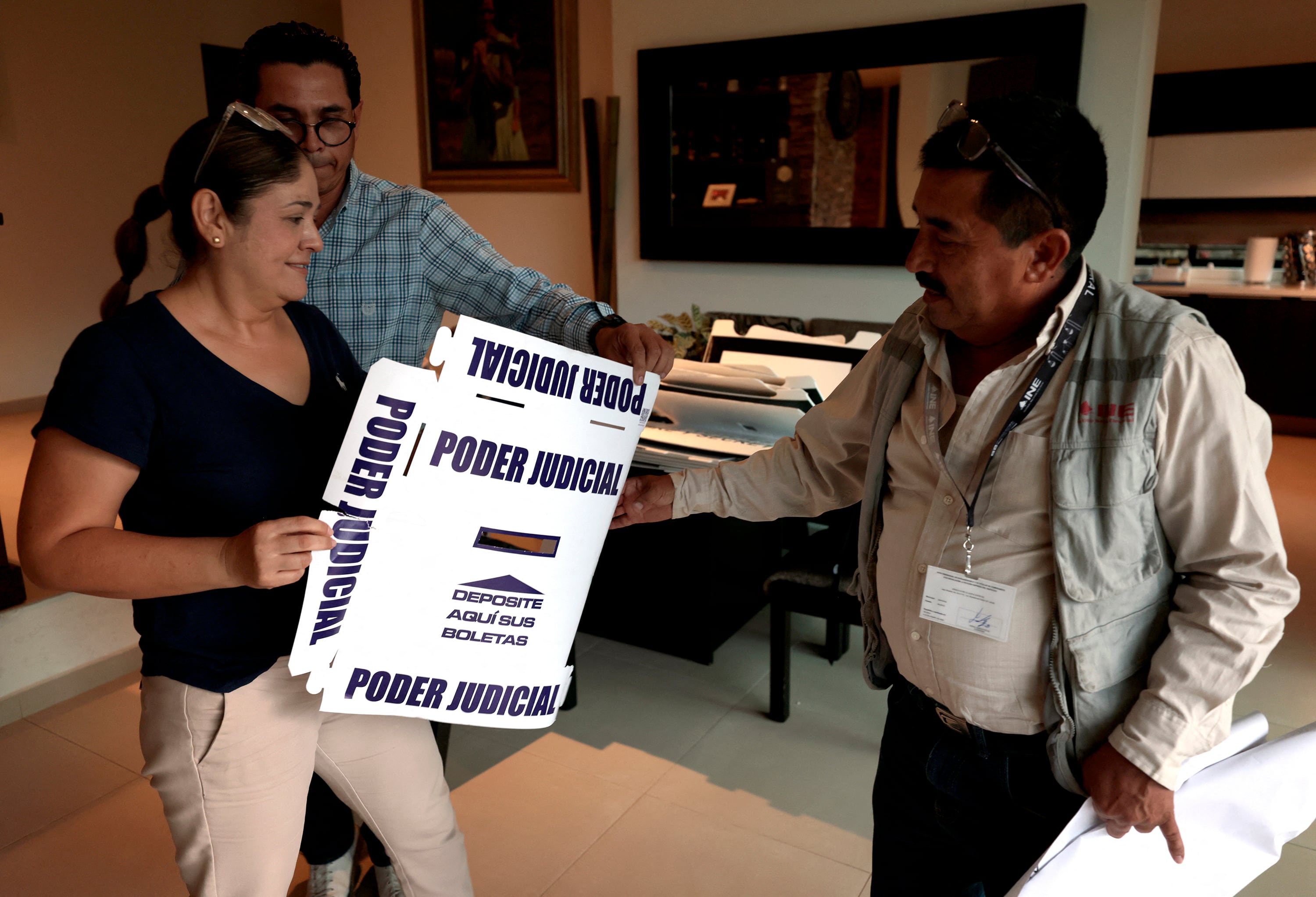 Preparativos para la elección judicial en Zapopan, estado de Jalisco.