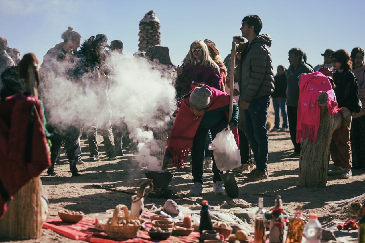 Corpchada en Laguna Blanca.