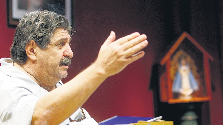 Ricardo Pignanelli, líder del sindicato de mecánicos.