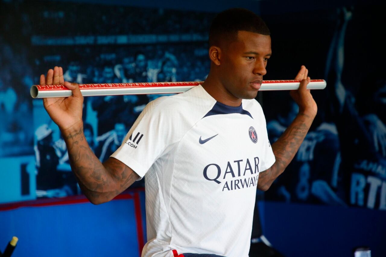 El neerlandés Georginio Wijnaldum, uno de los que regresó a las prácticas