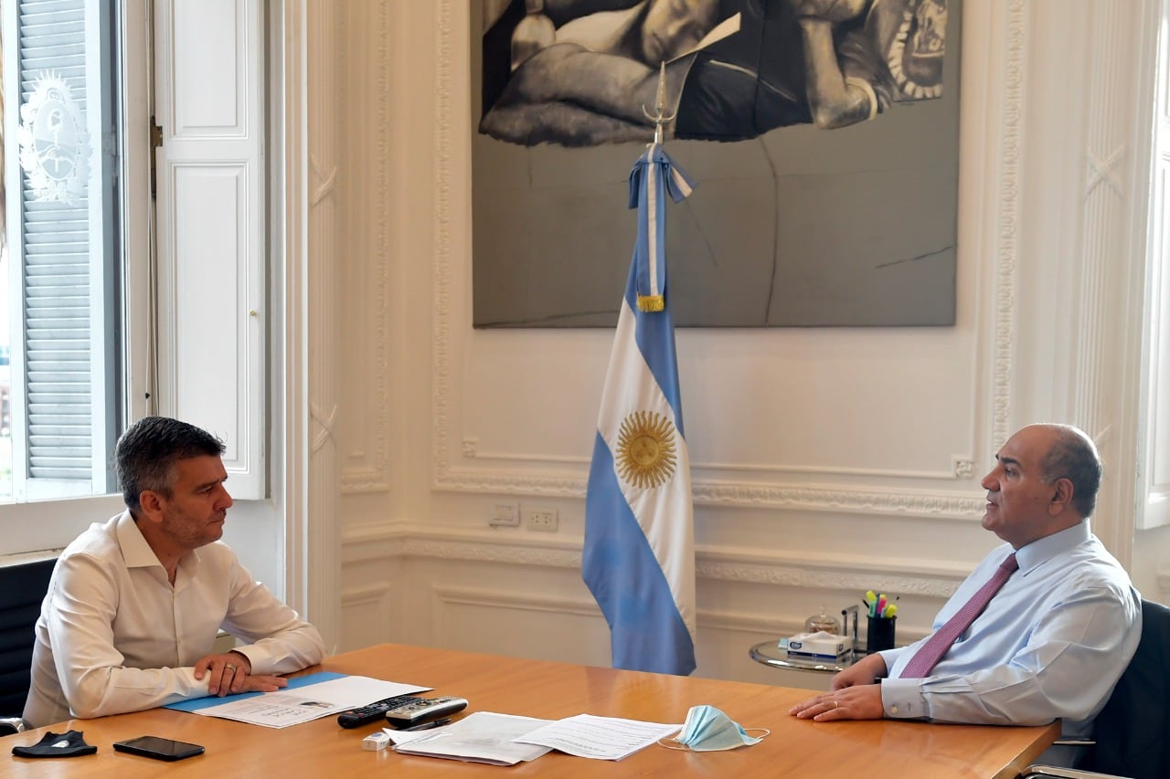 Juan Zabaleta y Juan Manzur.