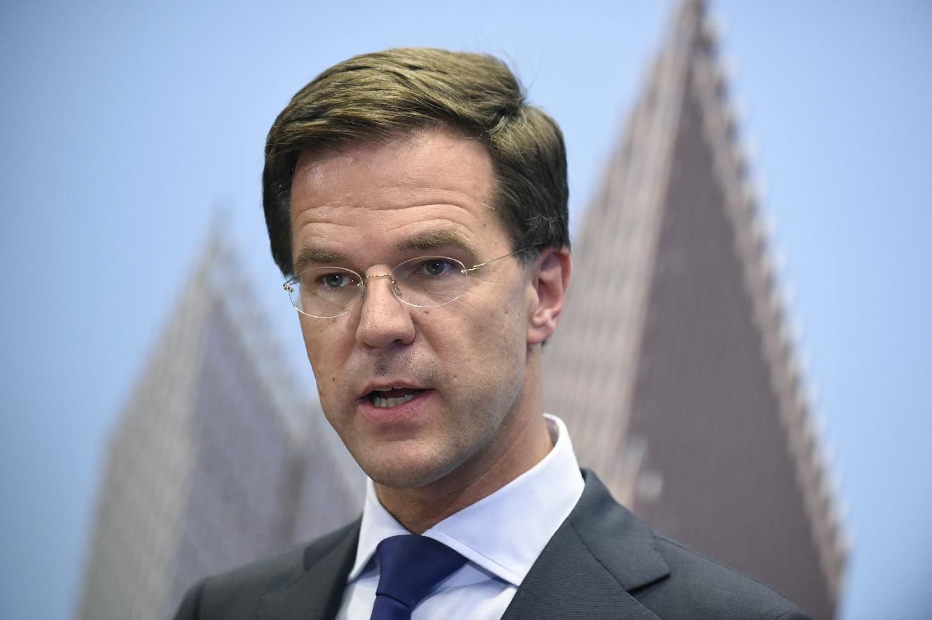 Mark Rutte, primer ministro de Holanda. 