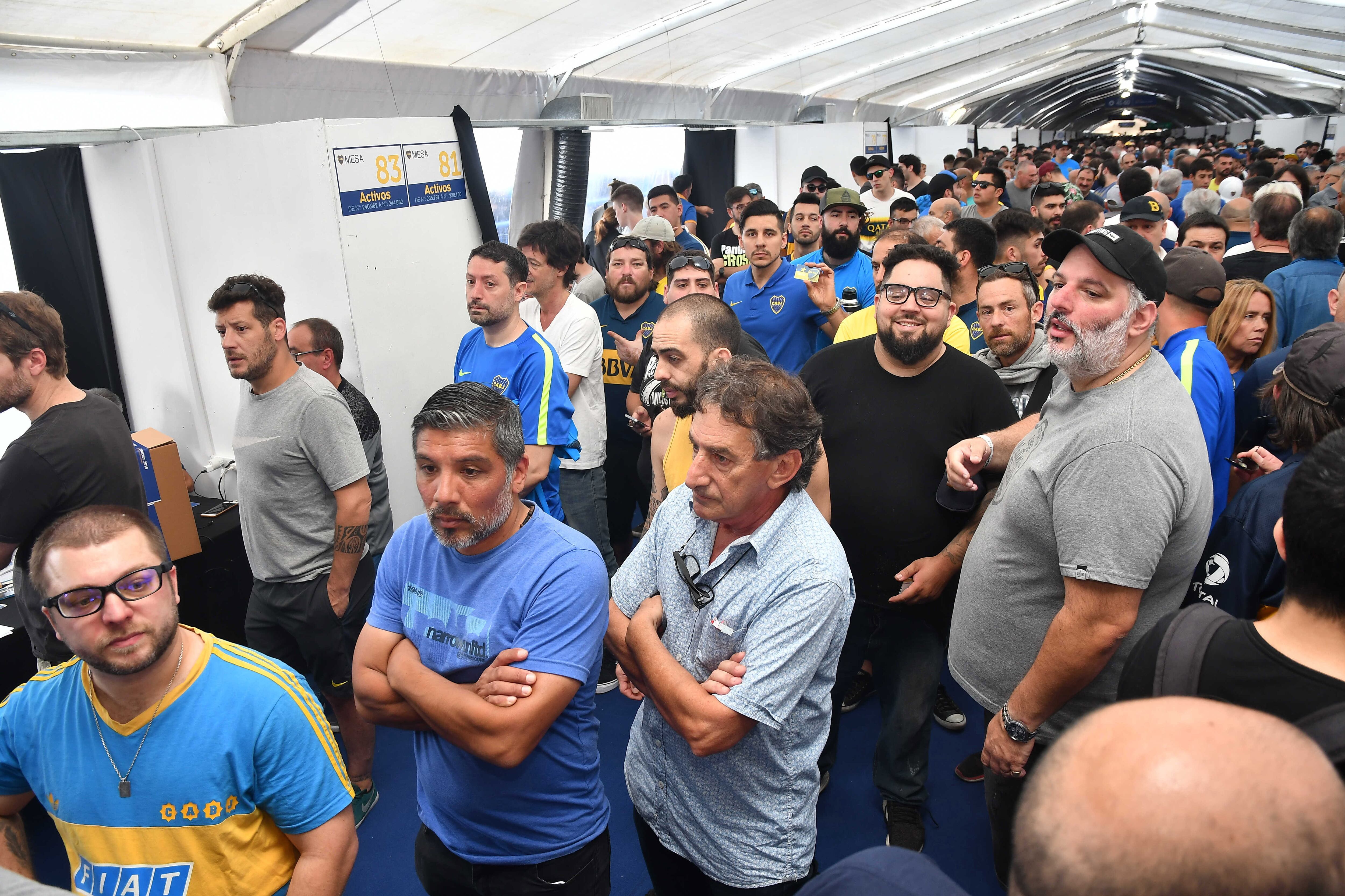 Casi 40 mil socios ya votaron en las elecciones de Boca.