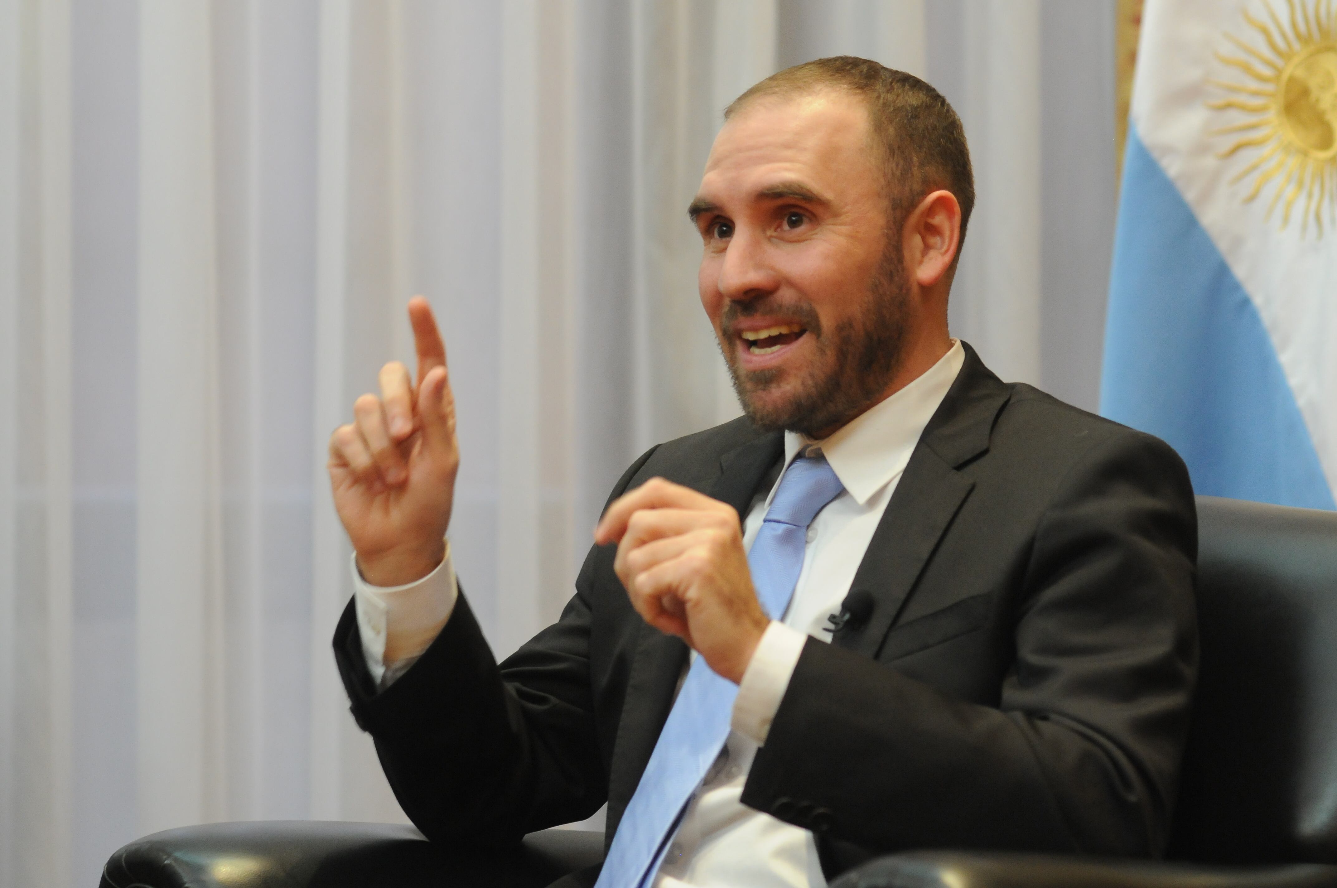 Martín Guzmán, ministro de Economía, lideró una exitosa negociación con los bonistas para refinanciar la deuda.