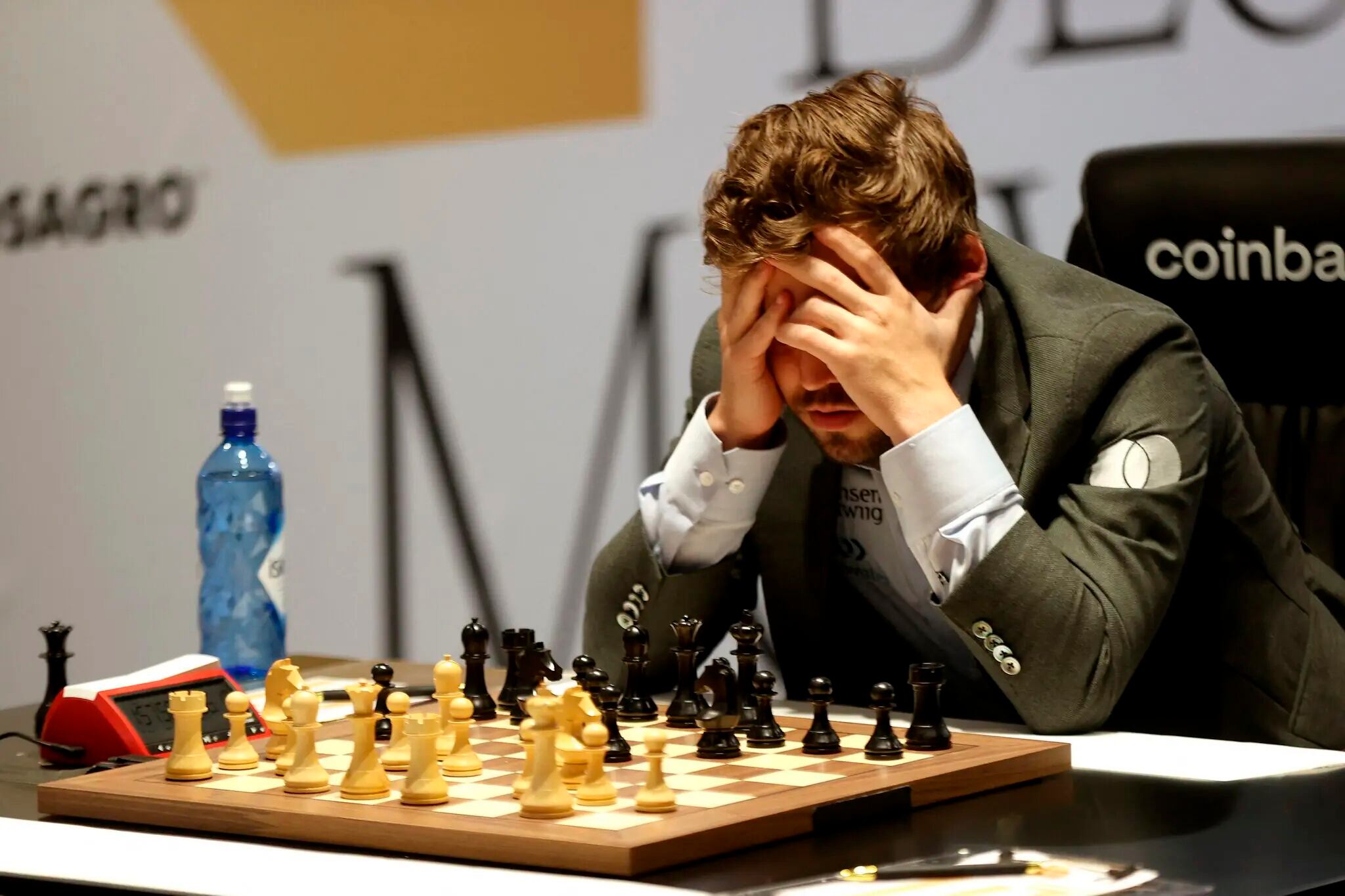 Carlsen se hizo del título mundial en 2013. 