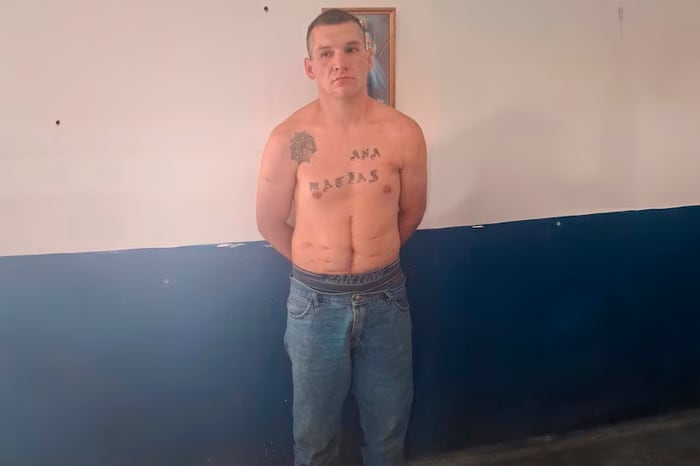 Matías Jurado, detenido.