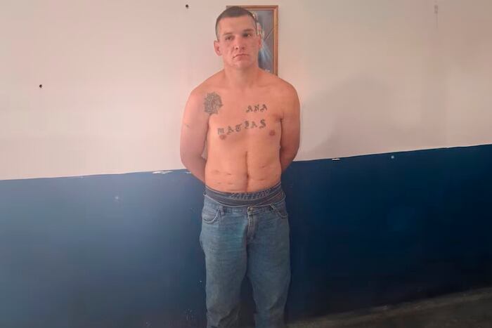 Matías Jurado, detenido.