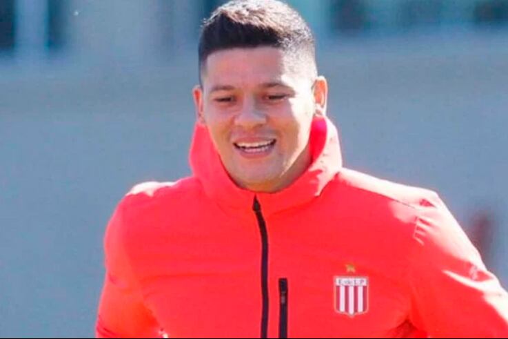 Marcos Rojo, defensor de Estudiantes de La Plata.