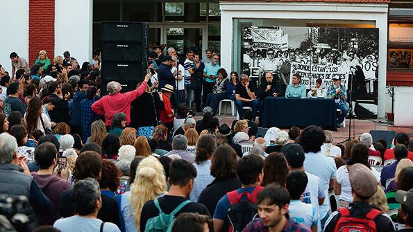 Militantes de todo el país protagonizaron la actividad organizada por la Red Federal de Derechos Humanos.