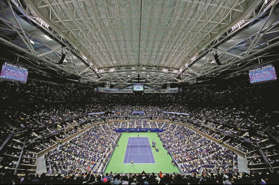 El Arthur Ashe, escenario principal del US Open.