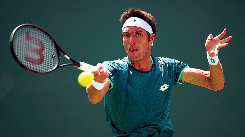 Leo Mayer ayer cayó frente a Coric por 7-6 (5), 3-6 y 4-6.