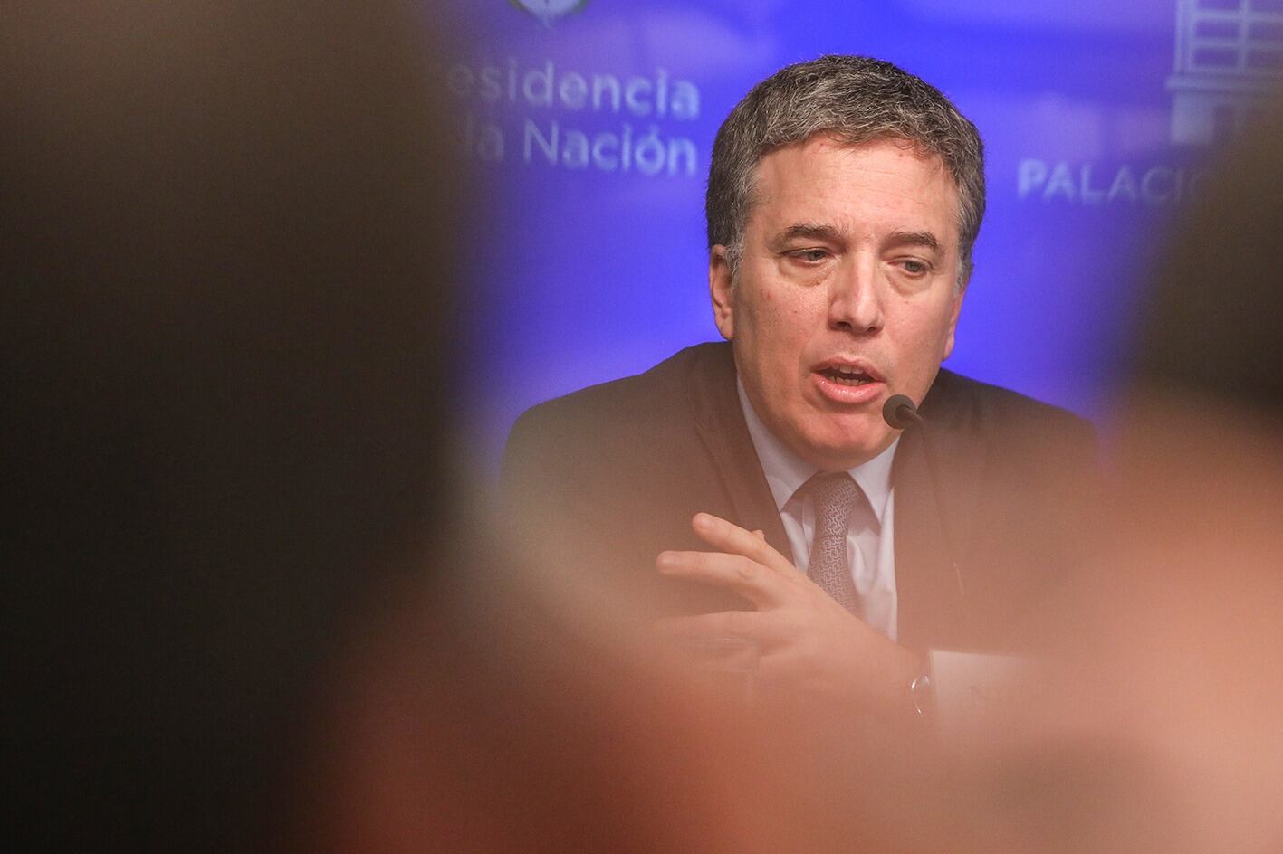 Nicolás Dujovne, ministro de Economía de Macri y responsable del descabellado préstamo del FMI.